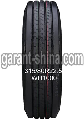 Windforce WH1000 (рулевая) 315/80 R22.5 156/150M 20PR - Фото протектора